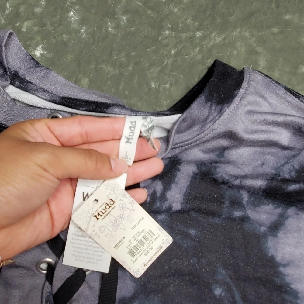 Mudd Tie Dye Sweatshirt